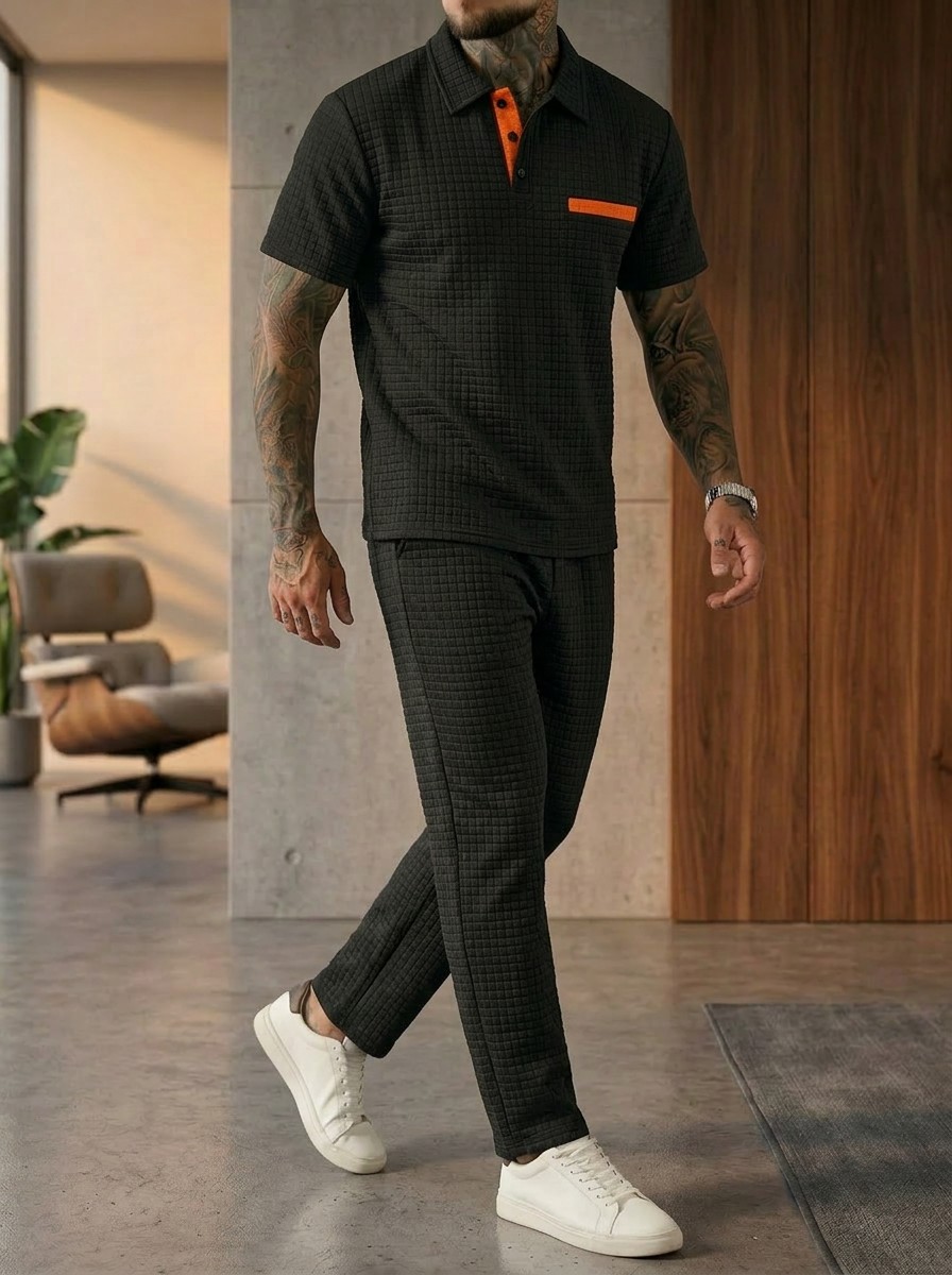 Men'S Fashion Polo Shirt - Nova Moda Masculina de Verão, Camisa