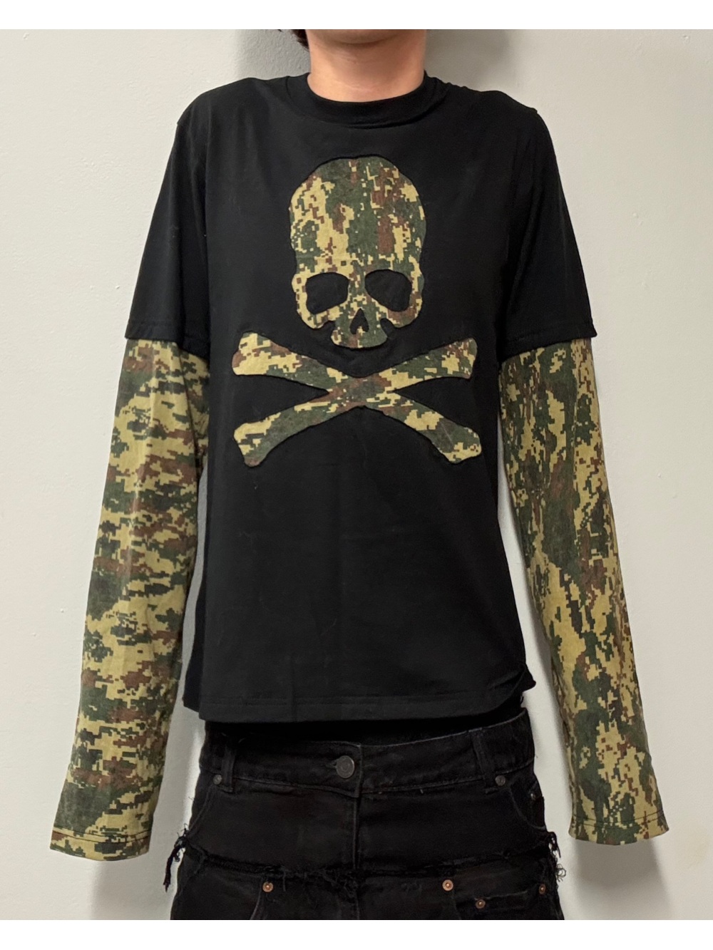 Men'S Fashion Trends - 2026 novo esqueleto de camuflagem retro