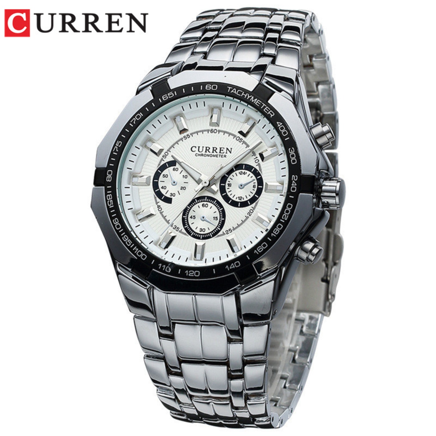 Men'S Fashion Luxury Brands - Relógio Masculino de Luxo CURREN, Marca
