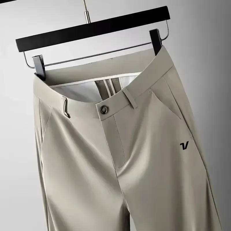 Men'S Fashion Golf Clothing - Conjunto de Golfe Masculino de Seda