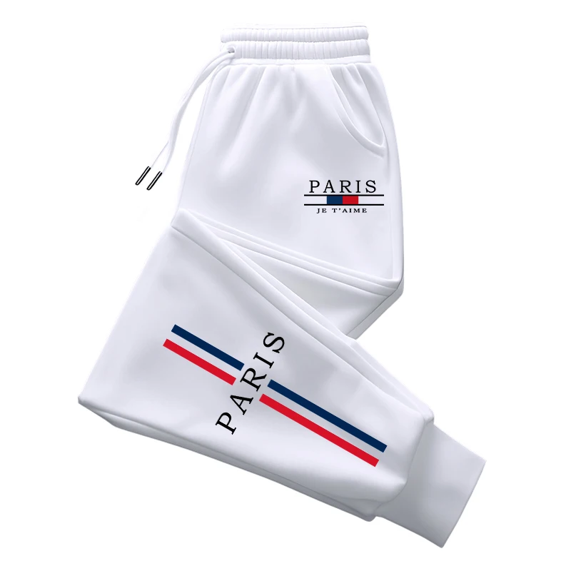 Men'S Fashion Paris 2025 - Calças de Moletom Masculinas Estilo Paris