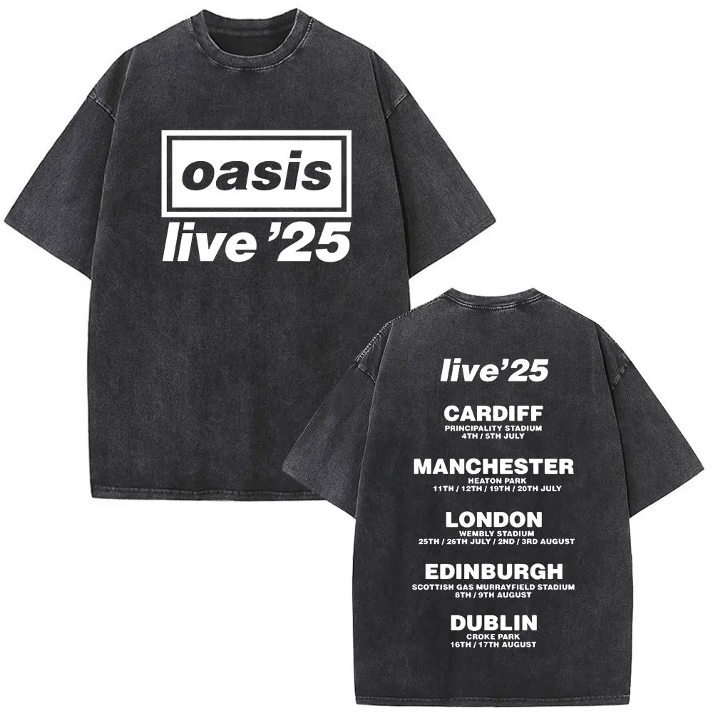 Men'S Fashion Looks 2026 - Camiseta Vintage Oversized de Algodão com