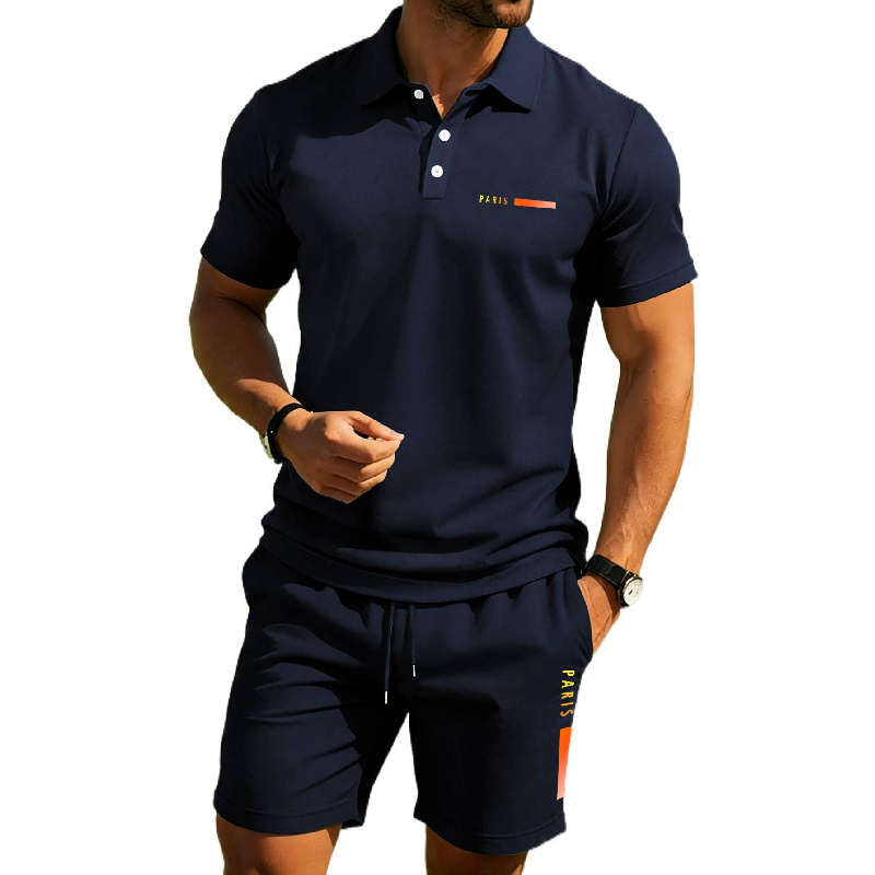 Men'S Fashion Polo Shirt - Camisa Polo Masculina de Verão de