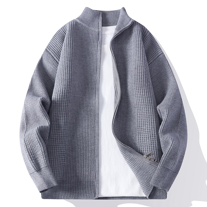 Men'S Fashion Zip Sweater - Casaco de jaqueta, masculino 2025 novo