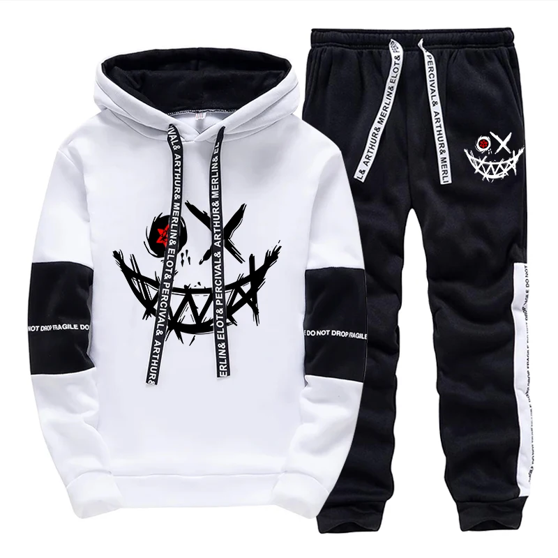 Mens Fashion Suits - Conjunto Masculino/Agasalho com Capuz/Calça 2026 Outono