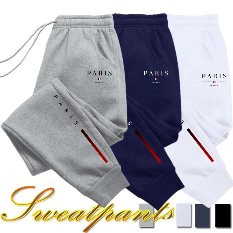 Men'S Fashion Paris 2025 - 2025 popular masculino paris impresso jogger