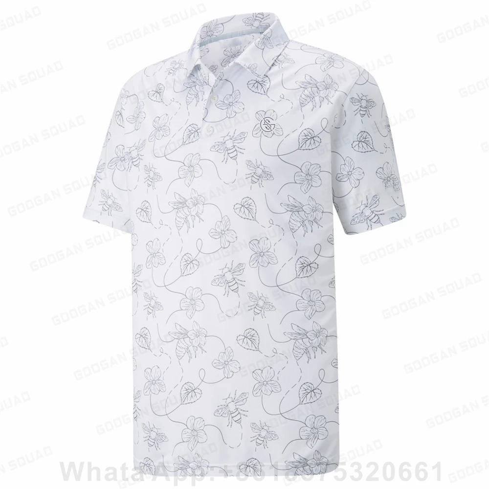 Men'S Fashion Golf Clothing - Camiseta Polo Masculina Plus Size, Camisa