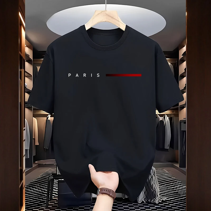 Men'S Fashion Paris 2025 - Paris moda camisetas para homens de