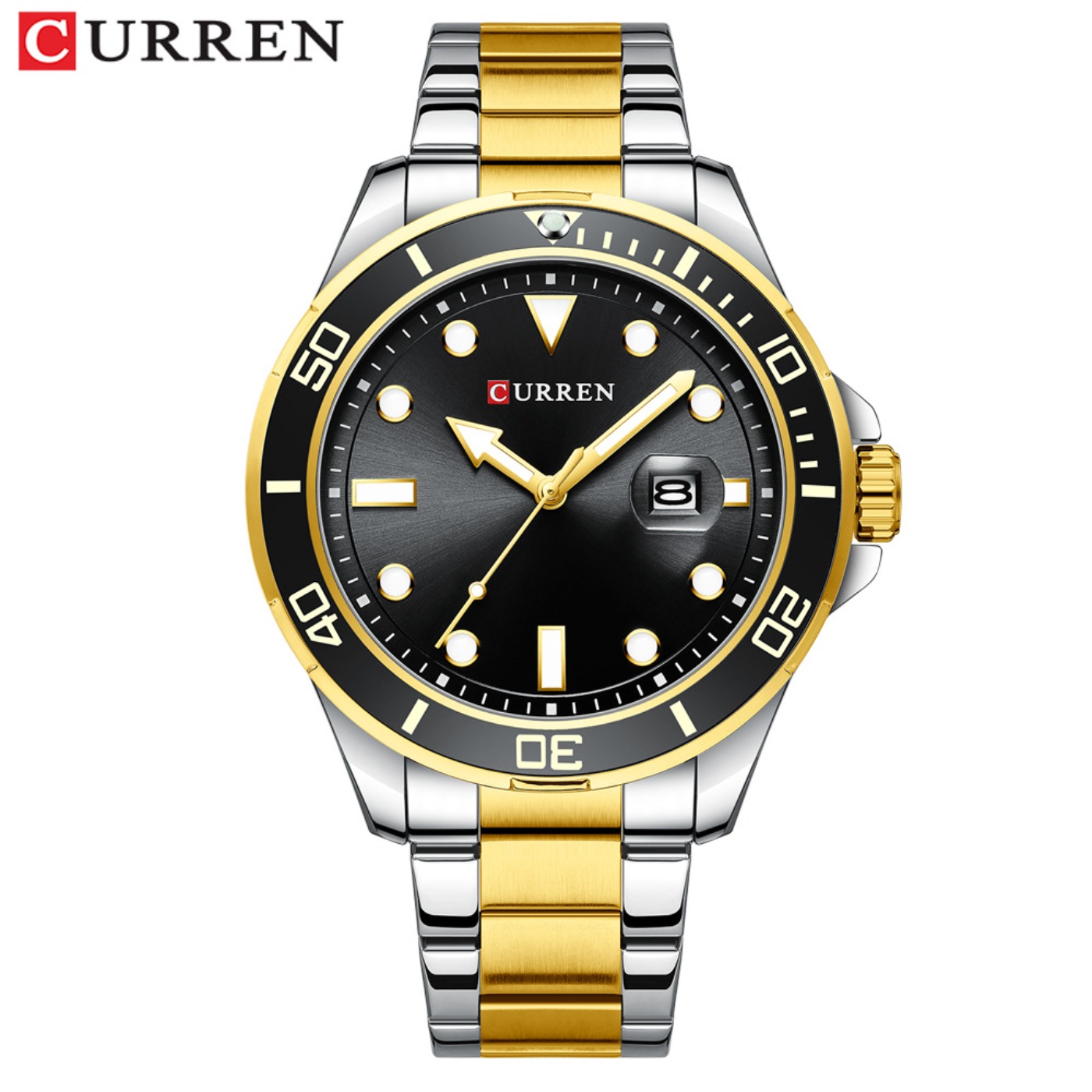 CURREN Nova Série Green Water  - Men'S Fashion Luxury Brands avaliação e preço