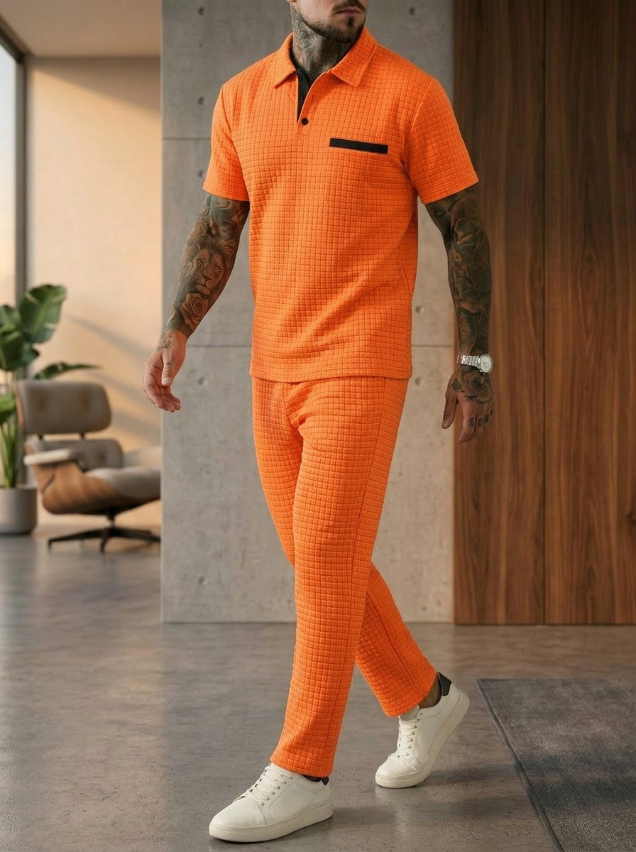 Nova Moda Masculina de Verão,  - Men'S Fashion Polo Shirt avaliação e preço