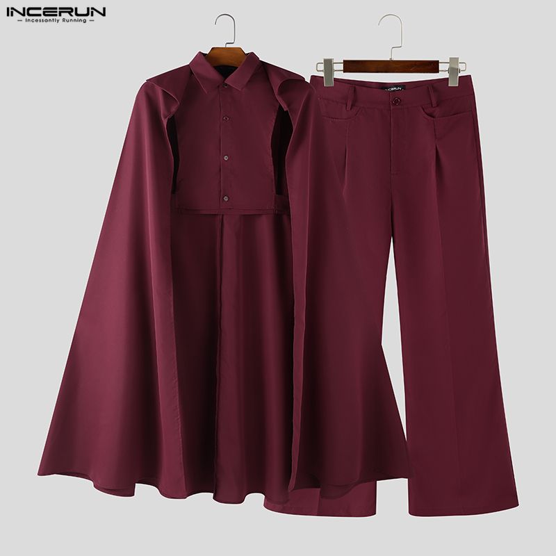 Conjuntos Masculinos INCERUN:  - Mens Fashion Suits avaliação e preço