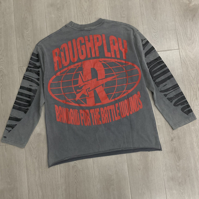 Camiseta Casual Solta de Manga - Mens Fashion Casual avaliação e preço