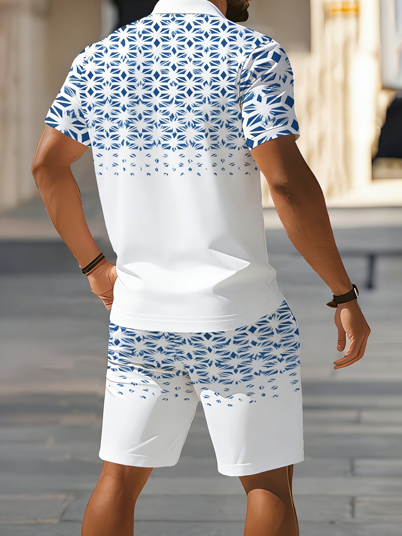 Conjunto de Camisa Polo Mascul - Men'S Fashion Polo Shirt avaliação e preço