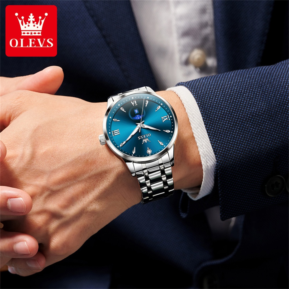 Olevs fase da lua relógios mas - Men'S Fashion Luxury Brands avaliação e preço