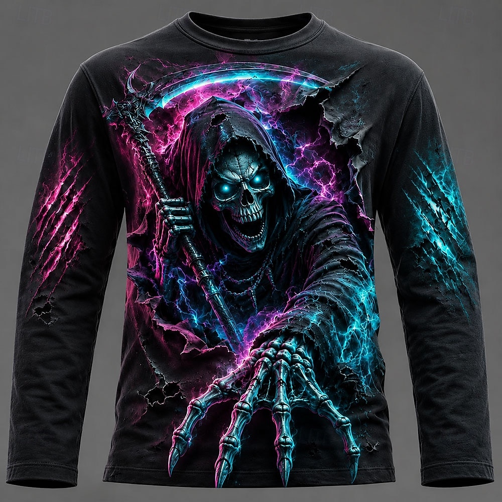 Camiseta Masculina de Manga Lo - Men'S Fashion Trends avaliação e preço