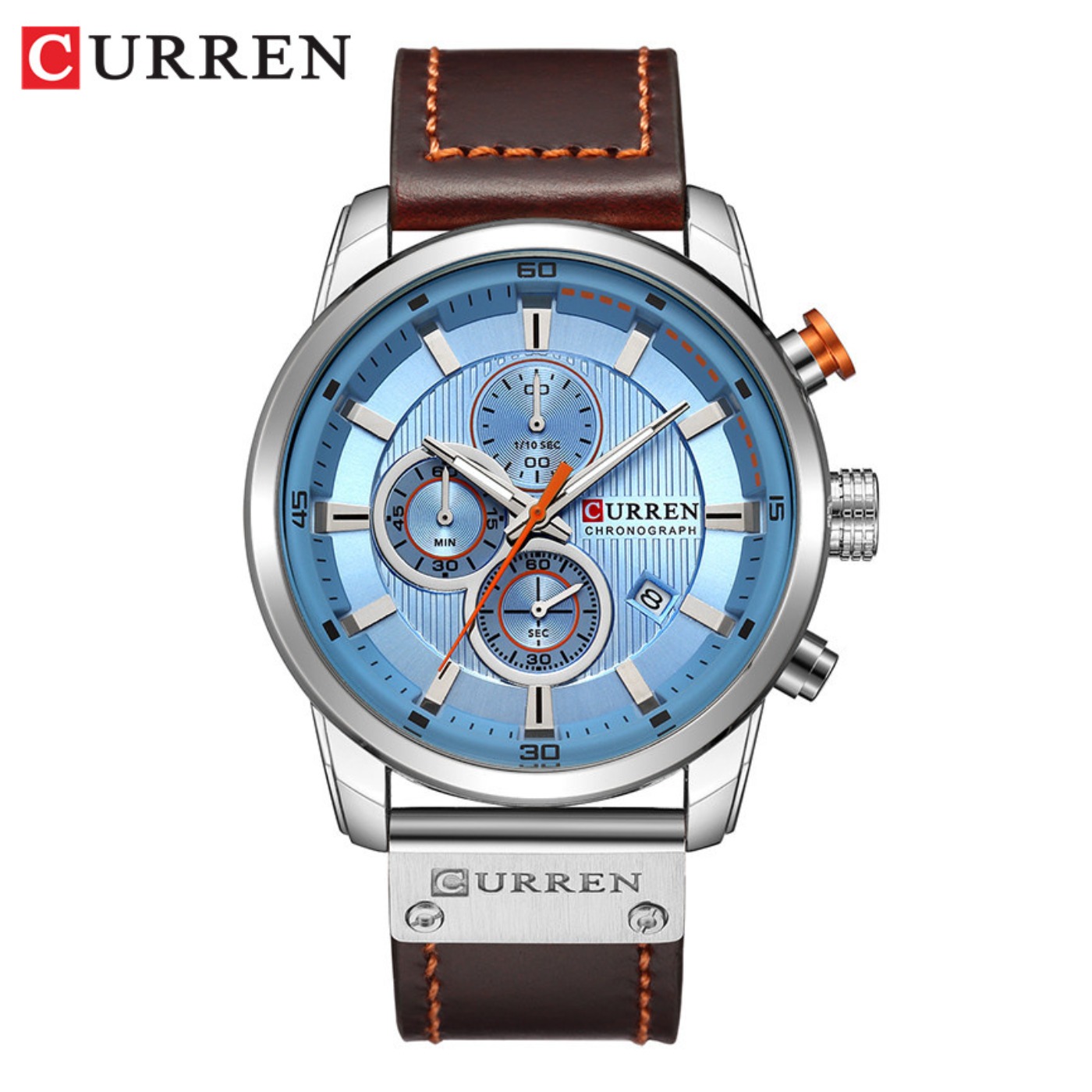 Relógio Masculino CURREN de Mo - Men'S Fashion Luxury Brands avaliação e preço