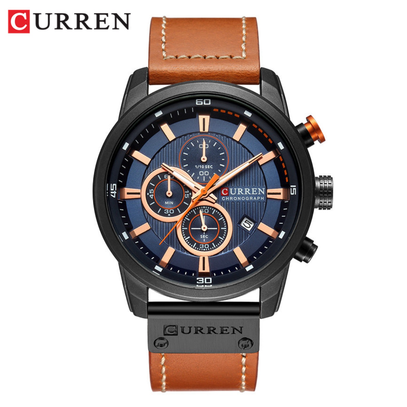 Relógio Masculino CURREN de Mo - Men'S Fashion Luxury Brands avaliação e preço