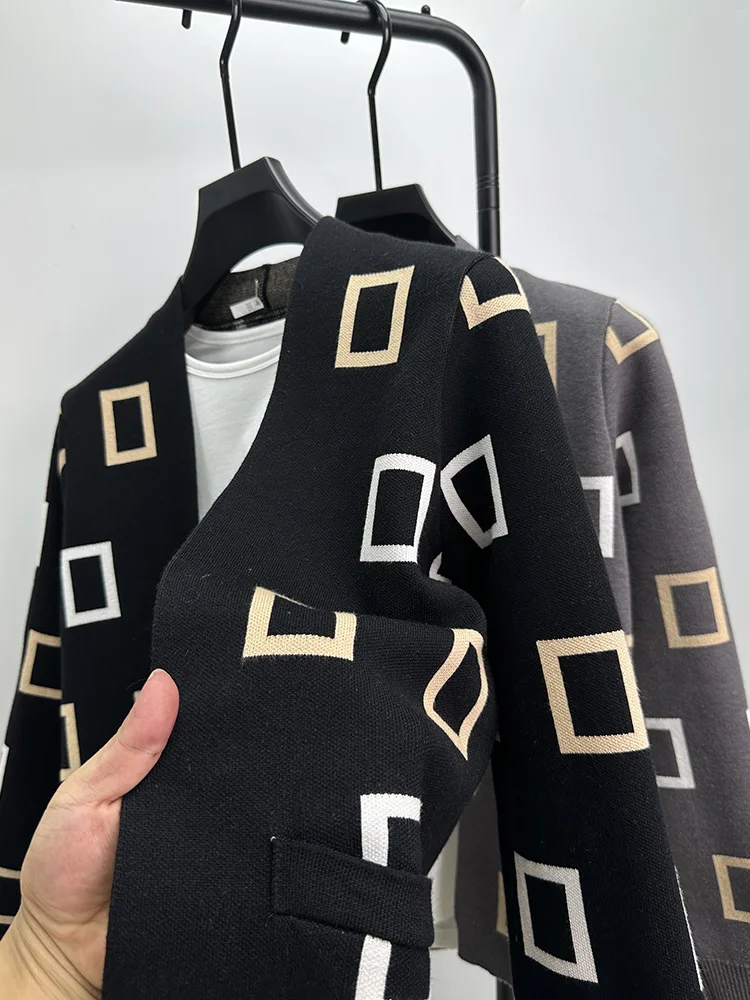 Qualidade de luxo designer mas - Men'S Fashion Zip Sweater avaliação e preço