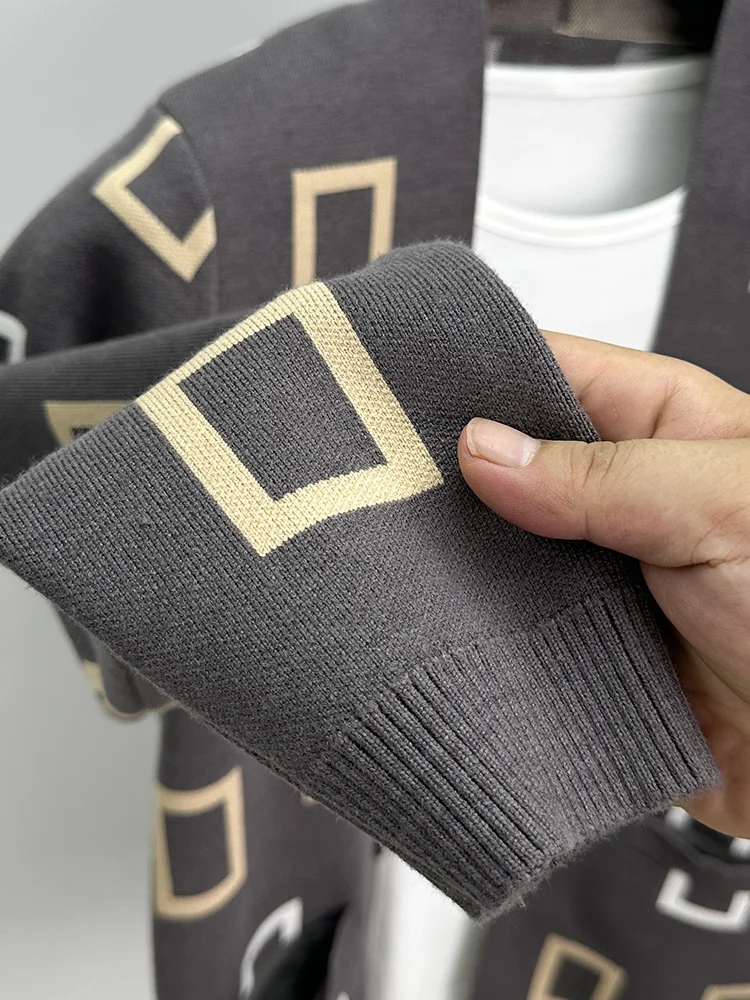 Qualidade de luxo designer mas - Men'S Fashion Zip Sweater avaliação e preço