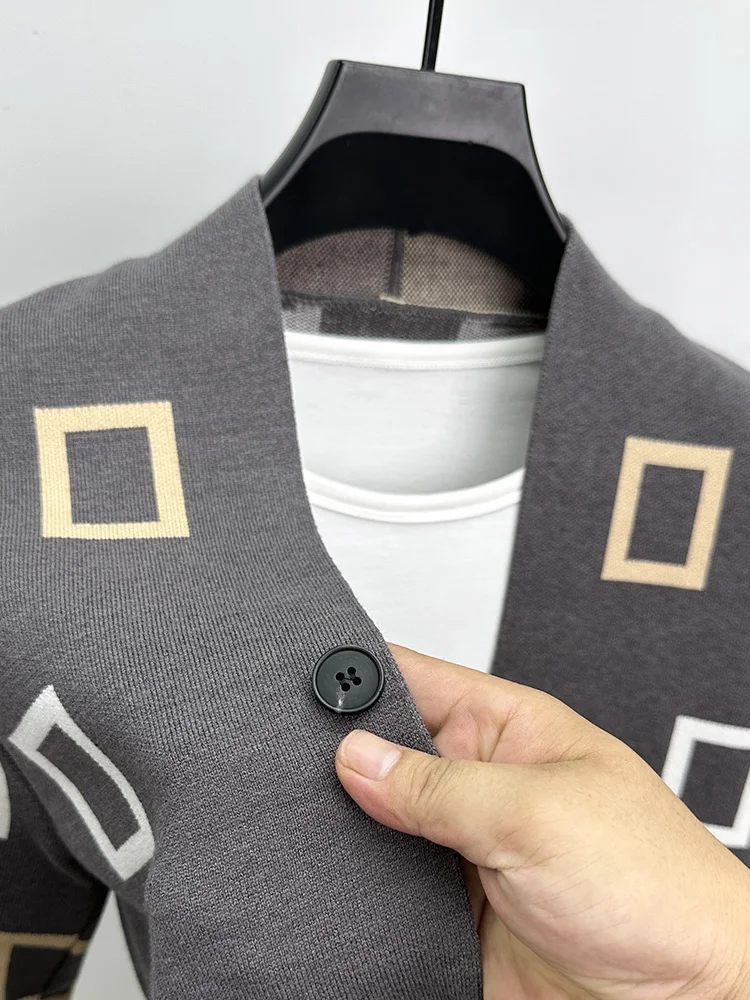 Qualidade de luxo designer mas - Men'S Fashion Zip Sweater avaliação e preço