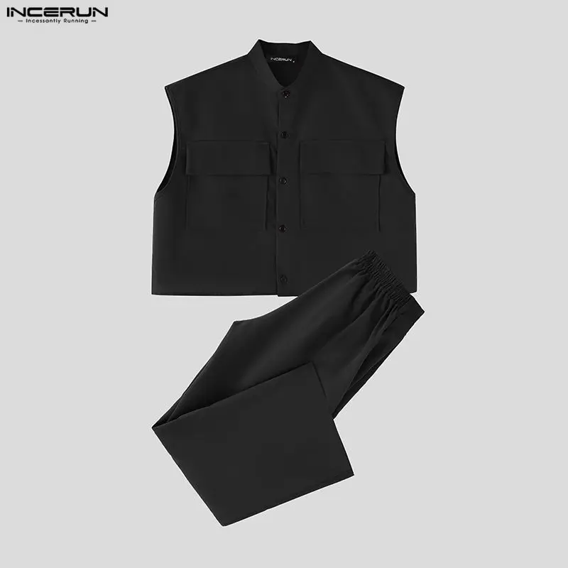 Conjuntos Masculinos INCERUN:  - Mens Fashion Suits avaliação e preço