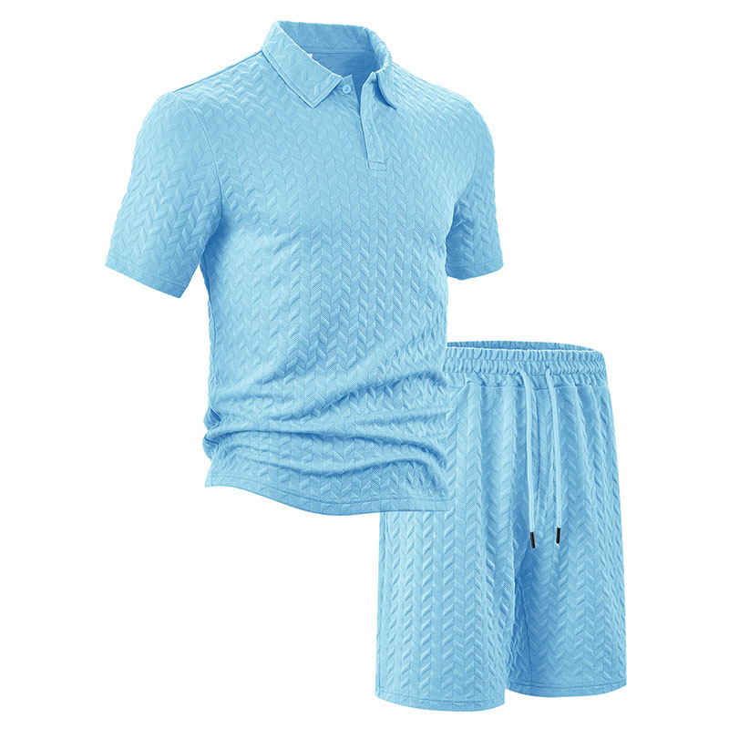 Conjunto de camisa polo mascul - Men'S Fashion Polo Shirt avaliação e preço