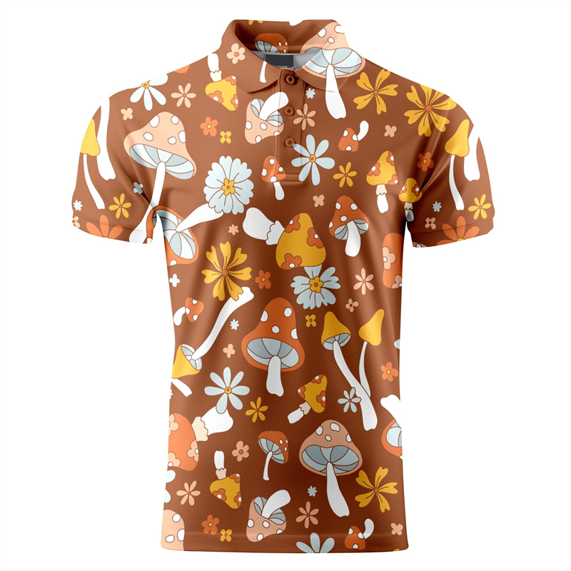 Camisa polo com estampa 3D par - Men'S Fashion Golf Clothing avaliação e preço