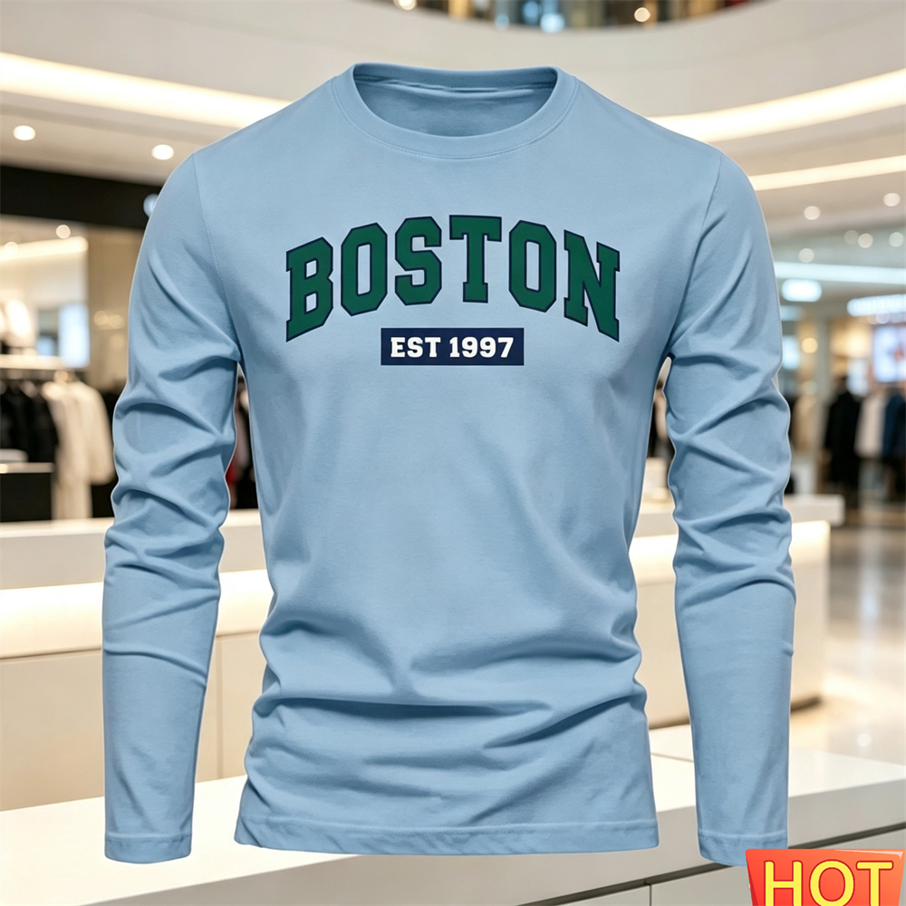 Camiseta masculina de manga co - Men'S Fashion Trends avaliação e preço