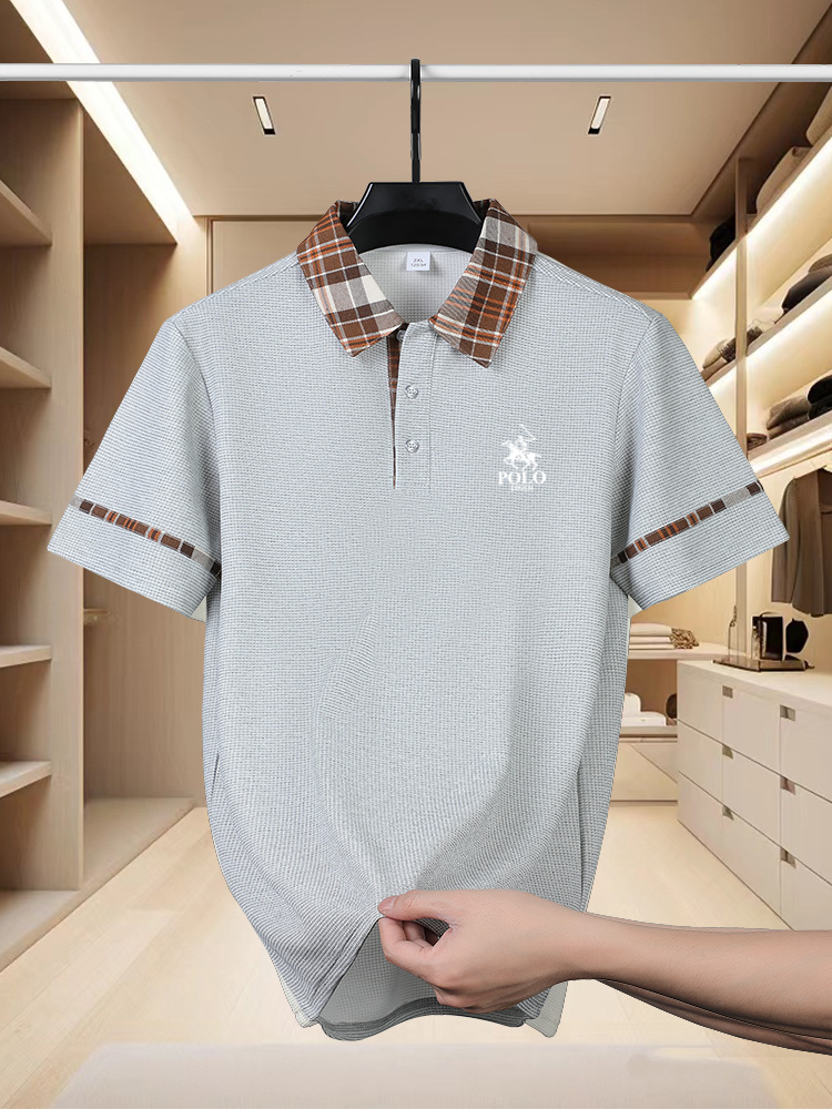 Camisa Polo Masculina com Esta - Men'S Fashion Golf Clothing avaliação e preço