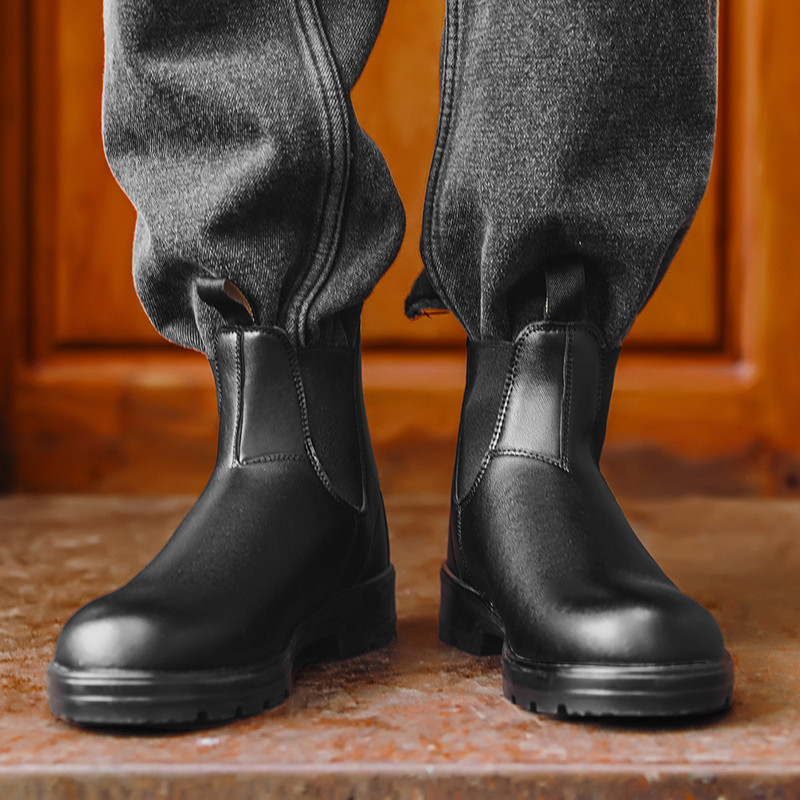 Botas Unissex de Couro Retrô A - Mens Fashion Zapatos avaliação e preço