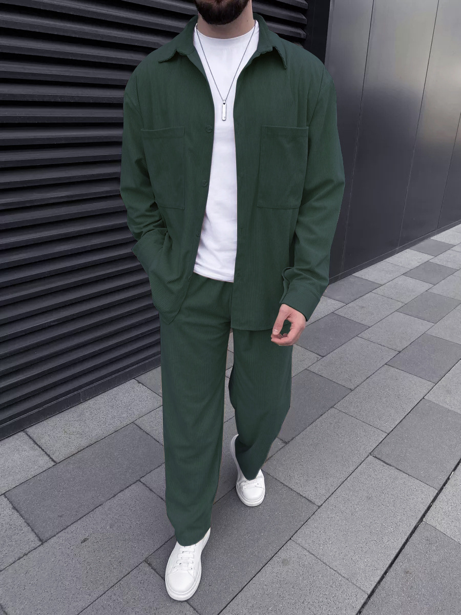 Conjunto masculino de duas peç - Mens Fashion Suits avaliação e preço