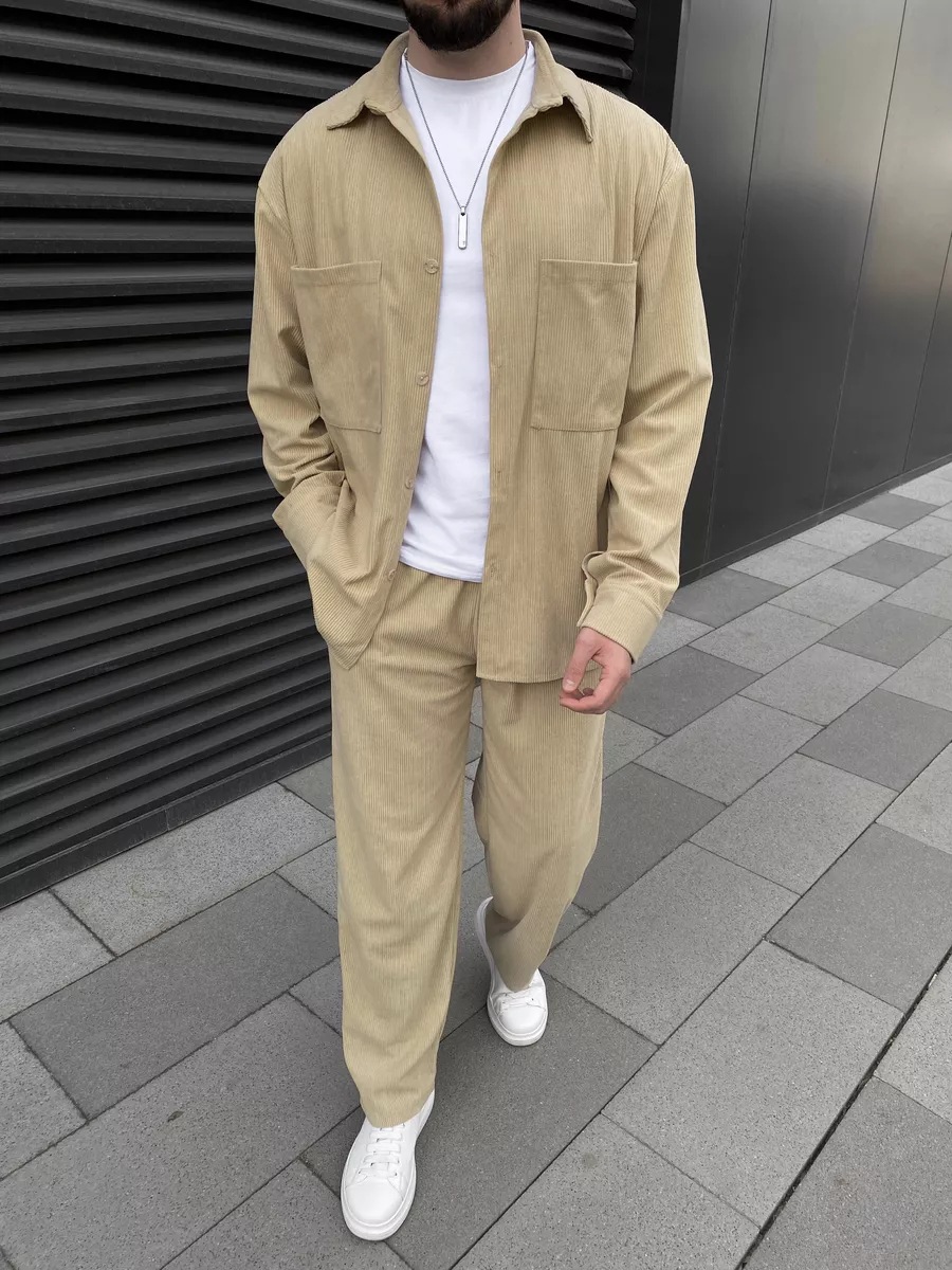Conjunto masculino de duas peç - Mens Fashion Suits avaliação e preço