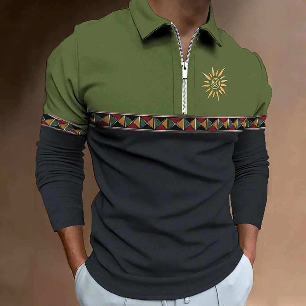 Camisas polo estampadas com bl - Men'S Fashion Golf Clothing avaliação e preço