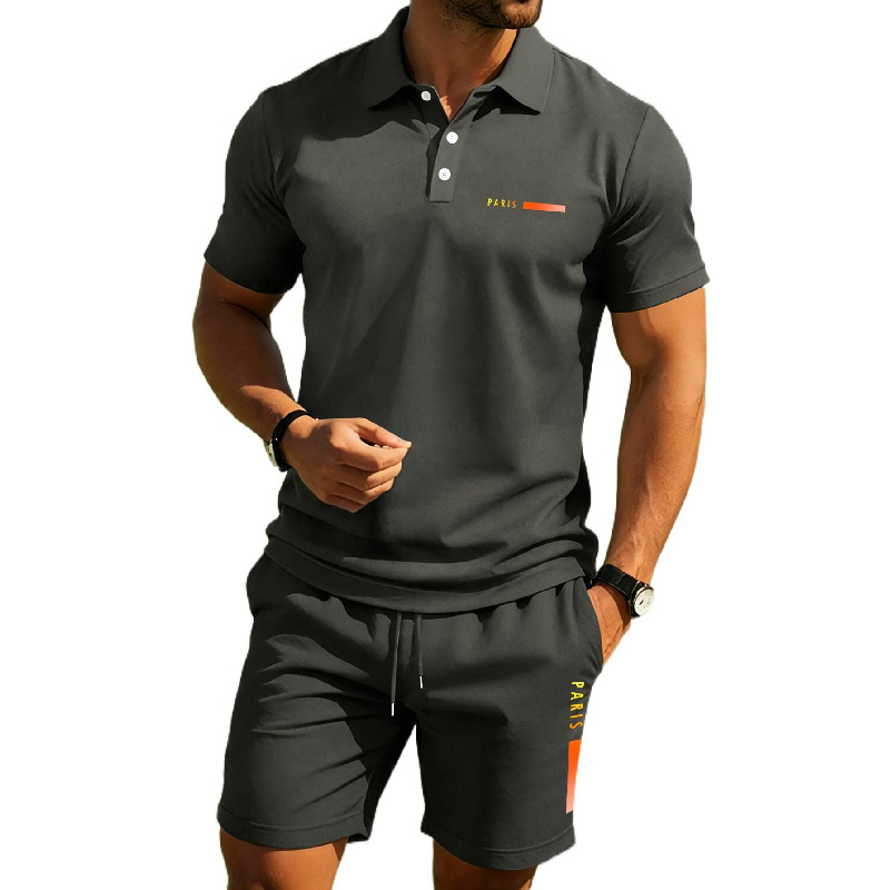 Camisa Polo Masculina de Verão - Men'S Fashion Polo Shirt avaliação e preço
