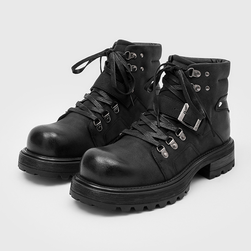 Marca masculina botas de couro - Men'S Fashion Luxury Brands avaliação e preço
