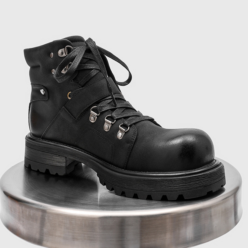 Marca masculina botas de couro - Men'S Fashion Luxury Brands avaliação e preço