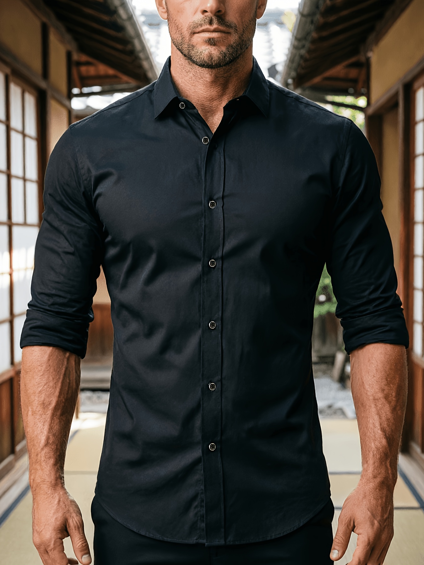 Camisa Masculina Elegante de M - Men'S Fashion Looks 2026 avaliação e preço