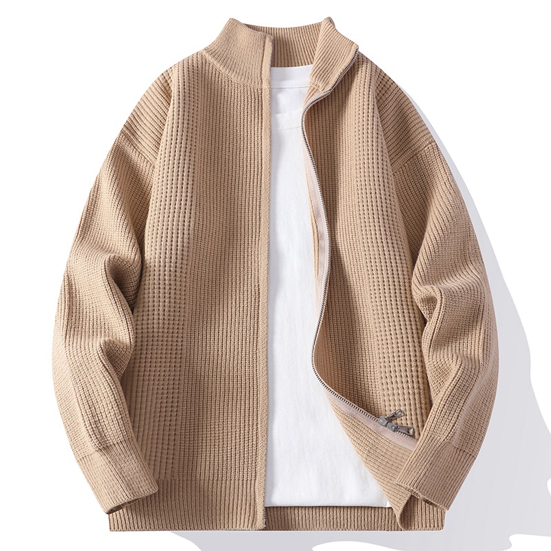 Casaco de jaqueta, masculino 2 - Men'S Fashion Zip Sweater avaliação e preço