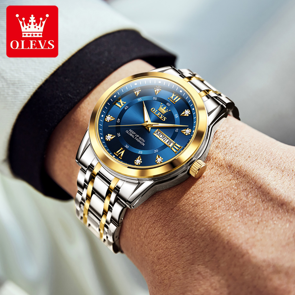 Olevs marca moda relógios masc - Men'S Fashion Luxury Brands avaliação e preço