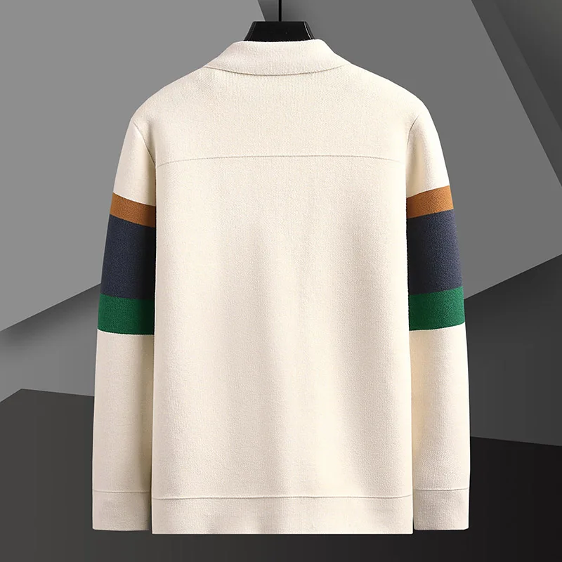 2024 outono inverno nova moda  - Men'S Fashion Zip Sweater avaliação e preço