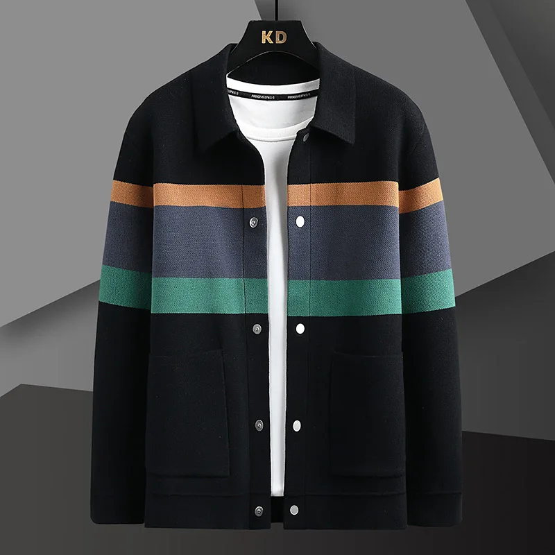 2024 outono inverno nova moda  - Men'S Fashion Zip Sweater avaliação e preço