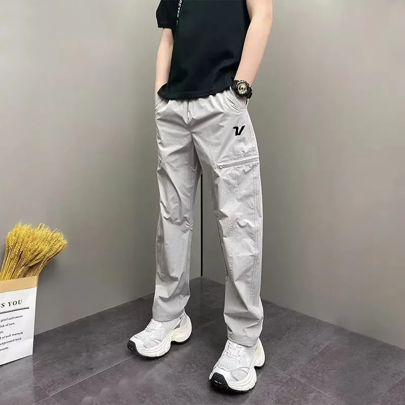 Calças de Golfe Finas de Verão - Men'S Fashion Golf Clothing avaliação e preço