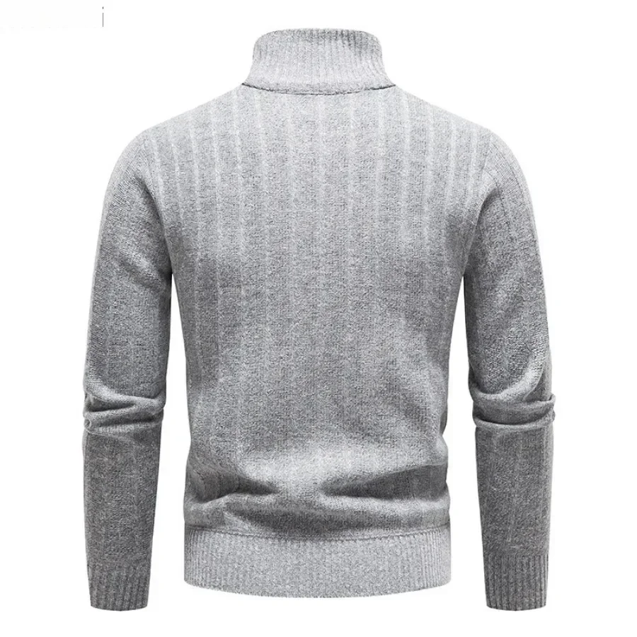 Novos Suéteres Masculinos Quen - Men'S Fashion Zip Sweater avaliação e preço