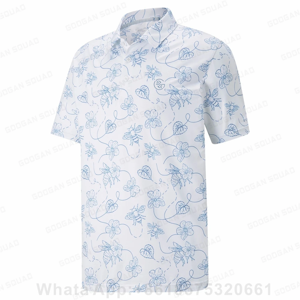 Camiseta Polo Masculina Plus S - Men'S Fashion Golf Clothing avaliação e preço