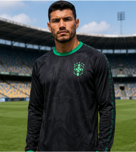 Camisa de Futebol de Manga Lon - Men'S Fashion Trends avaliação e preço