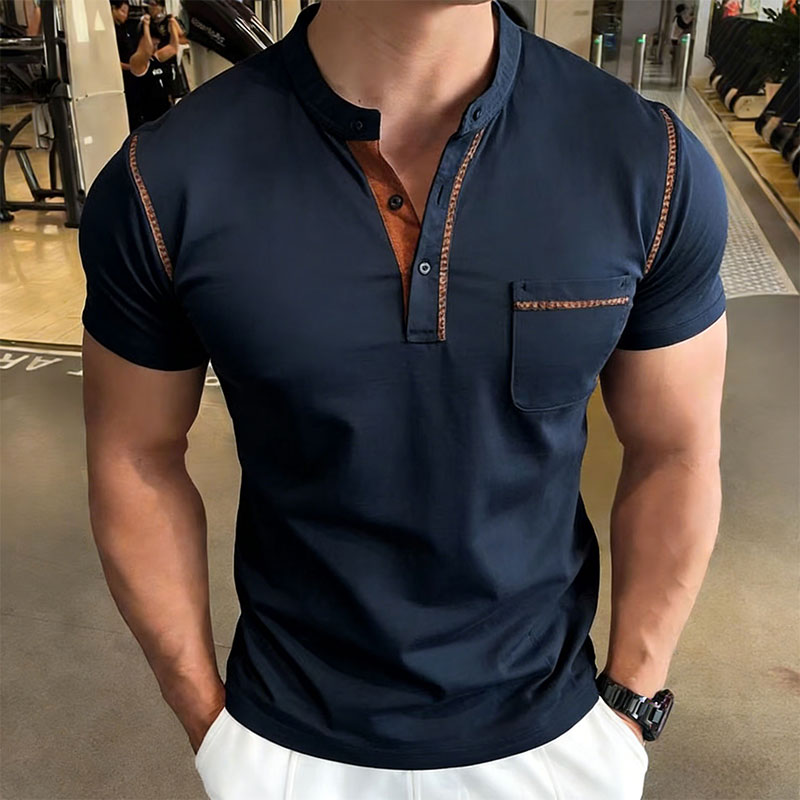Nova Camisa Polo Masculina de  - Men'S Fashion Polo Shirt avaliação e preço